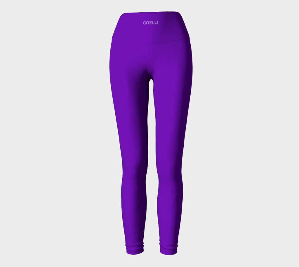 Electric Amethyst Women’s High Waisted  Leggings