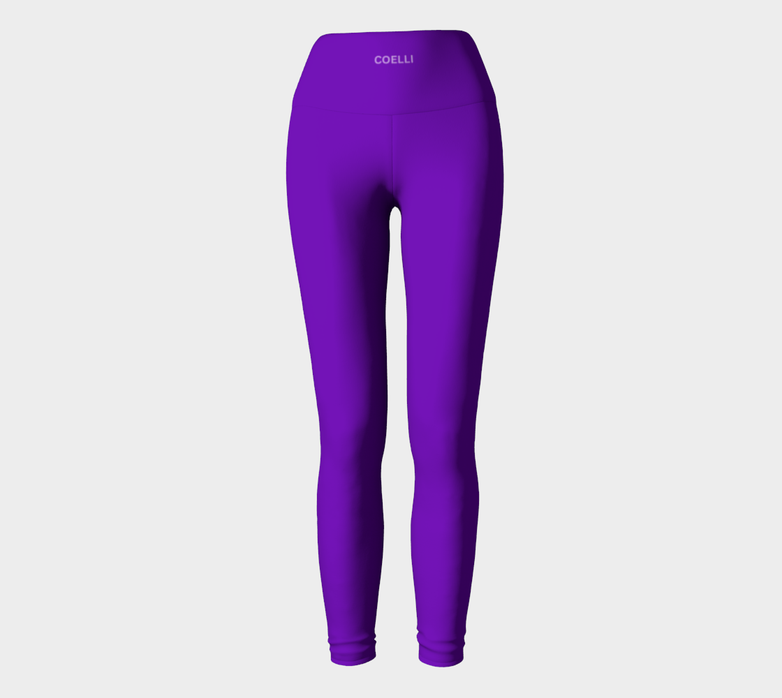 Electric Amethyst Women’s High Waisted  Leggings