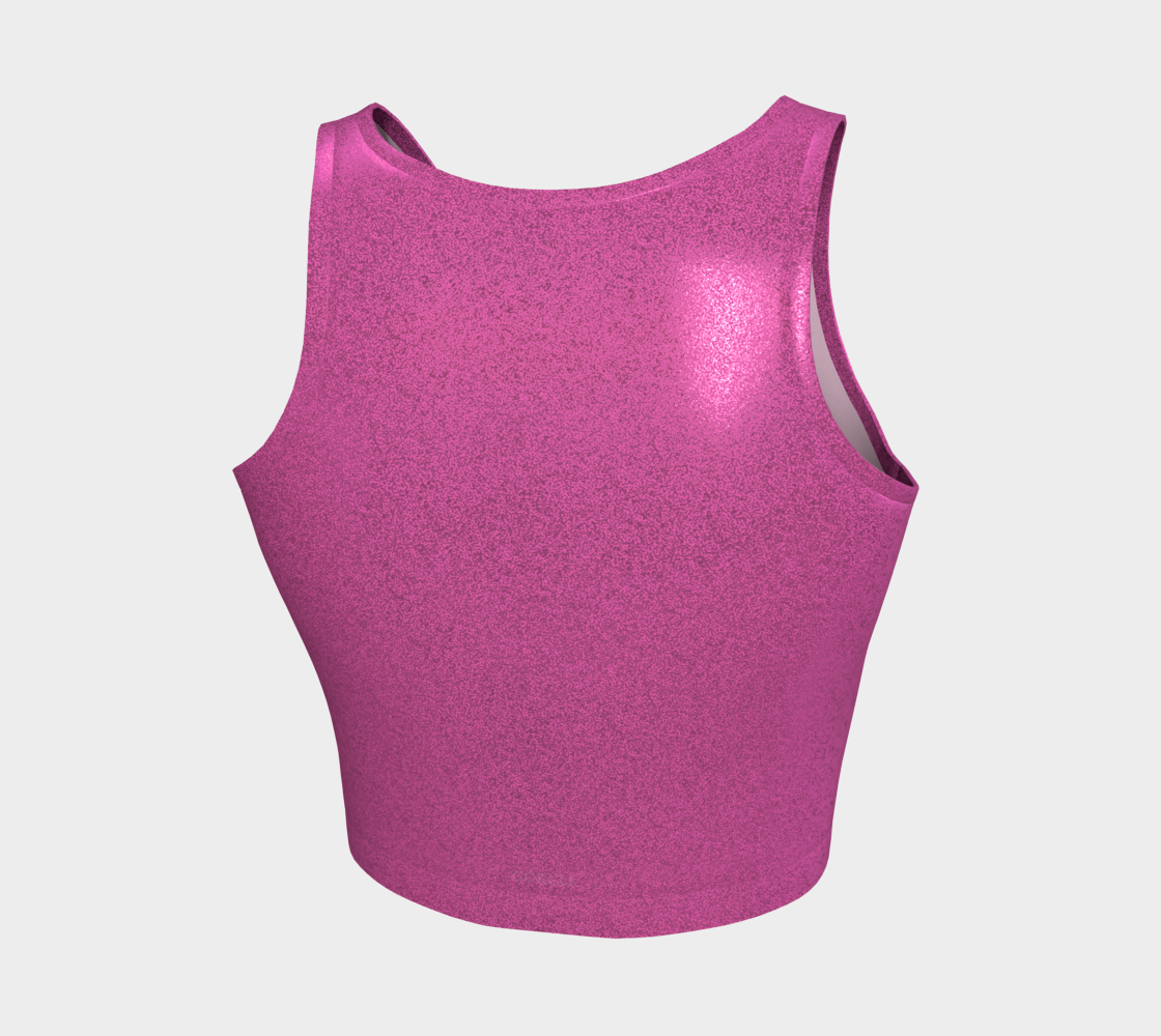 Hologram Pink Women’s Crop Top