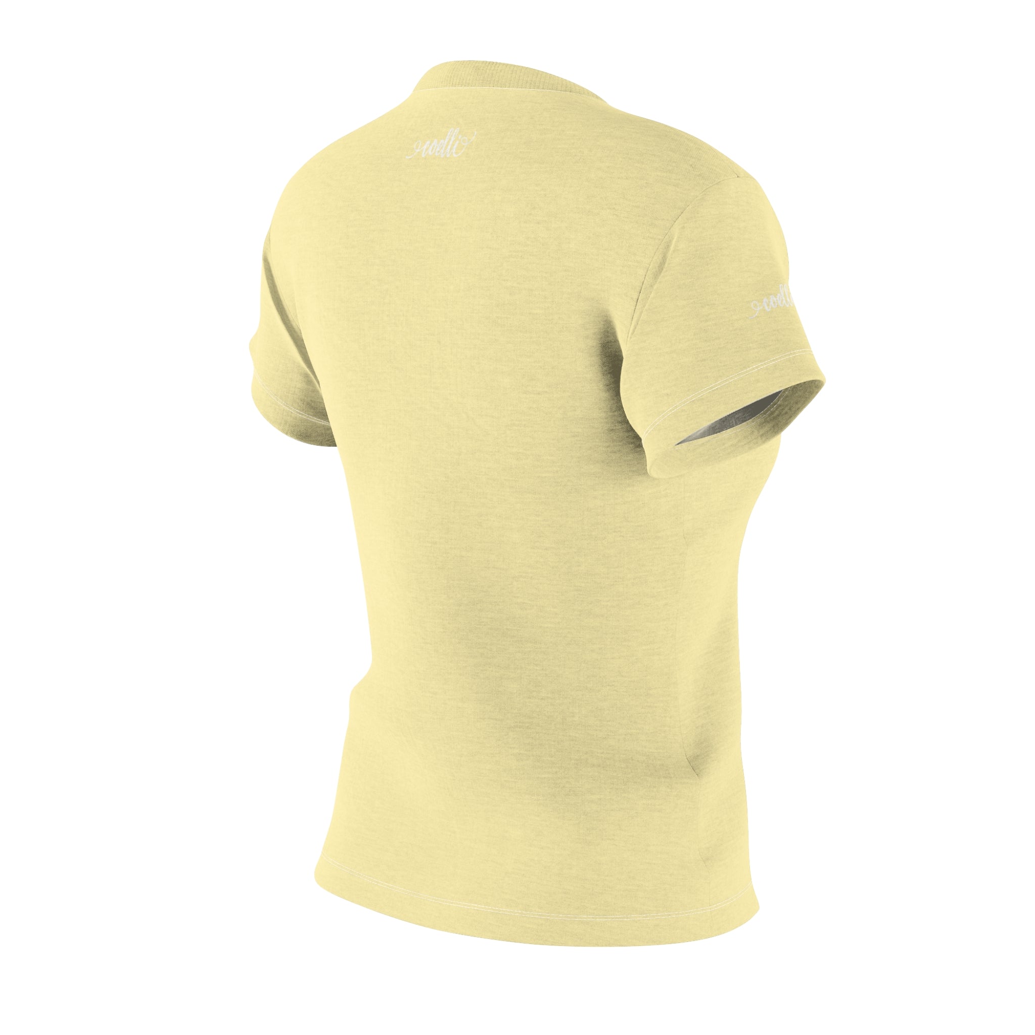 Buttercream Yellow Women's Fitted Tee