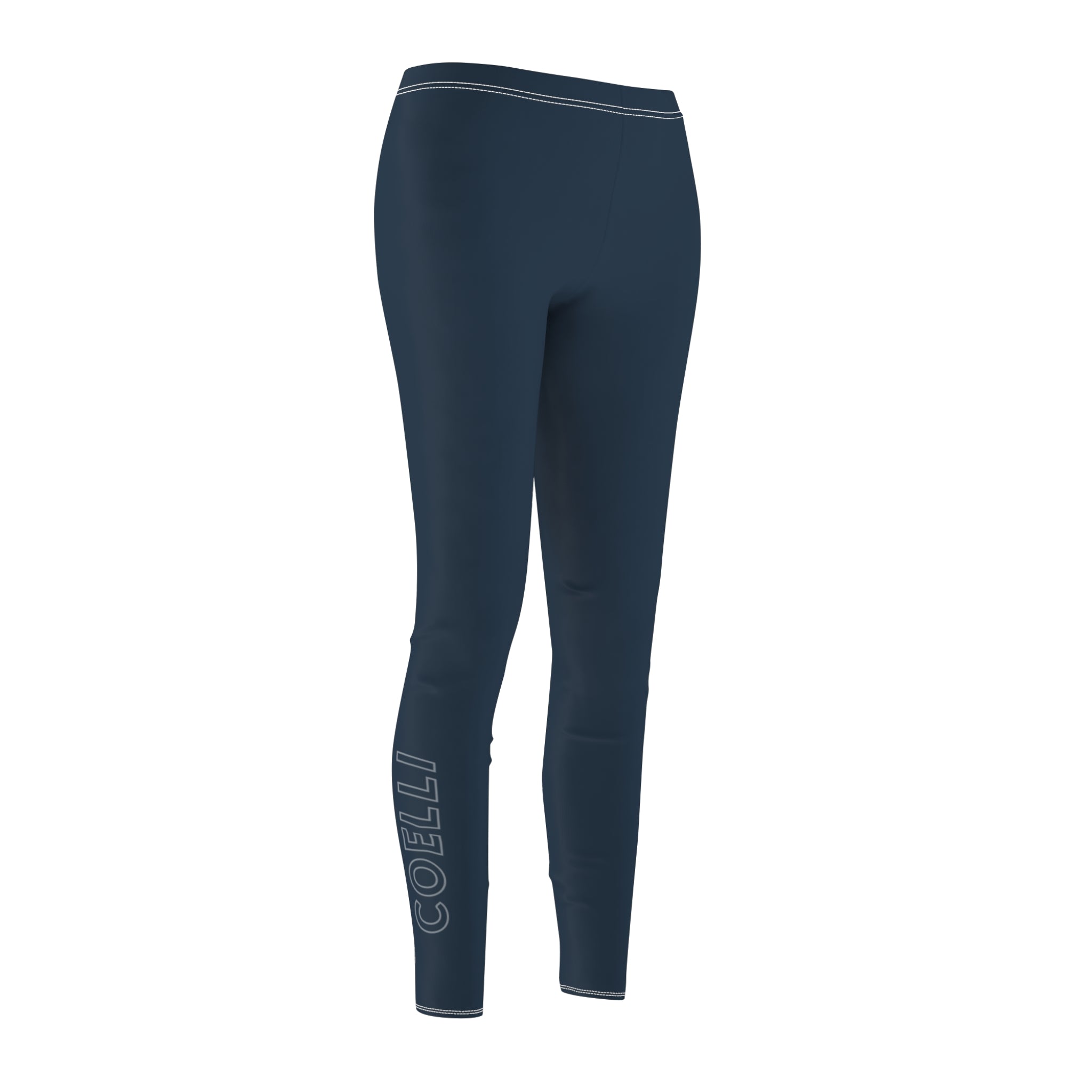 Midnight Blue Women’s Brushed Suede Leggings