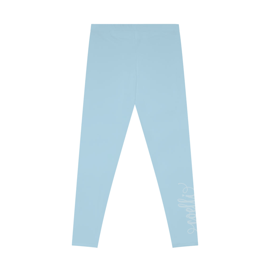Icy Azure Women’s Relaxed Stretch Leggings