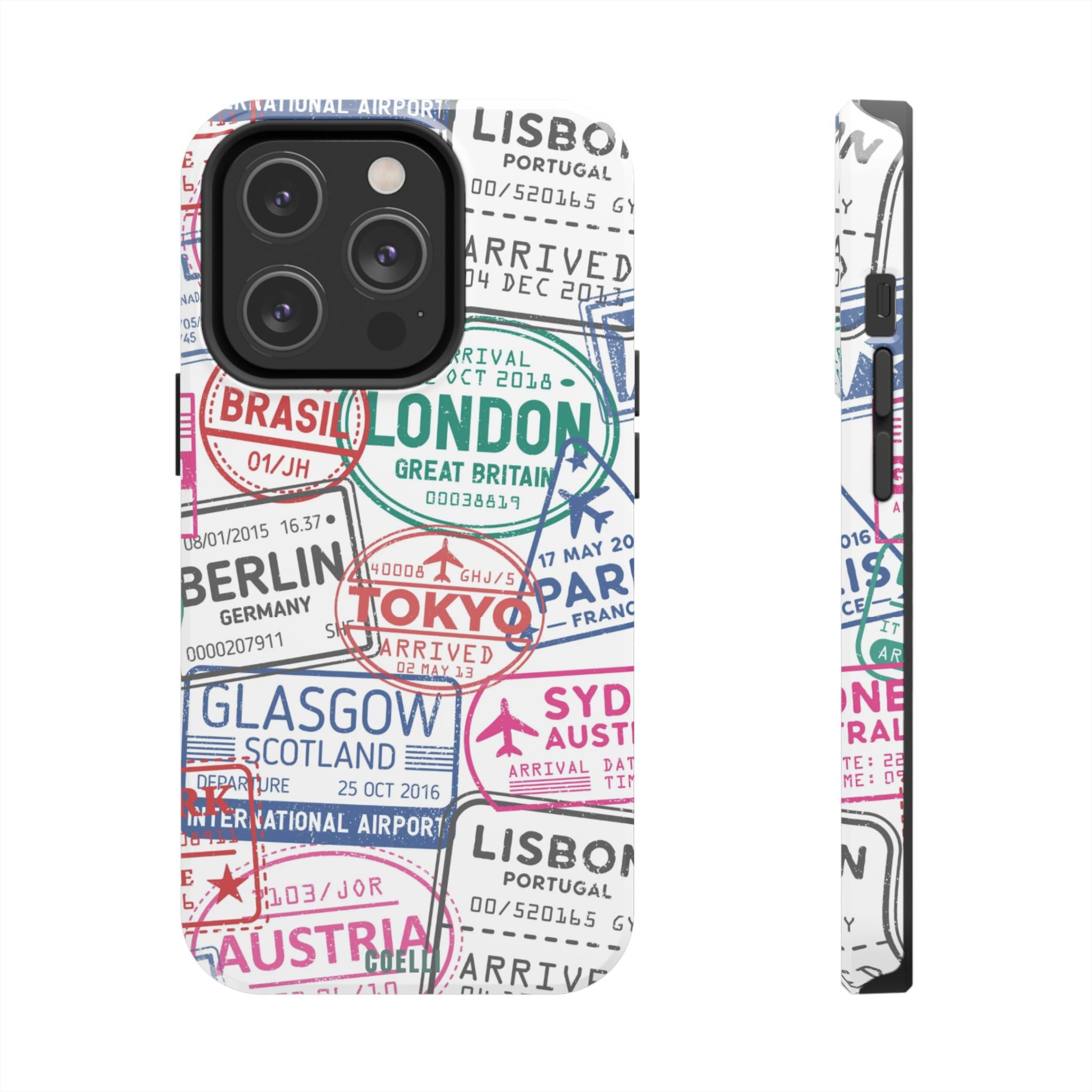 World Travel Tough Phone Case| iPhone & Galaxy Models