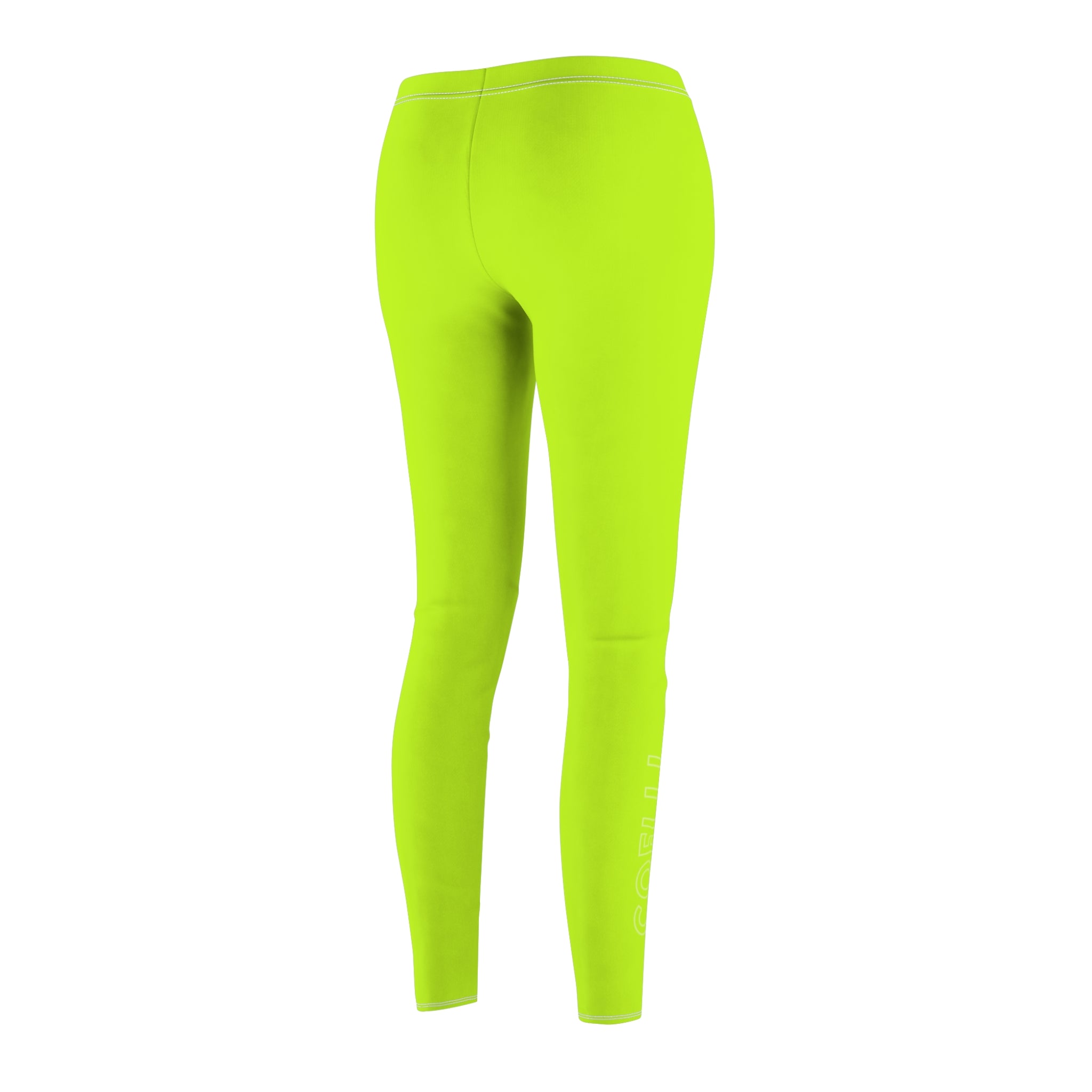 Kiwi Lime Women’s Brushed Suede Leggings