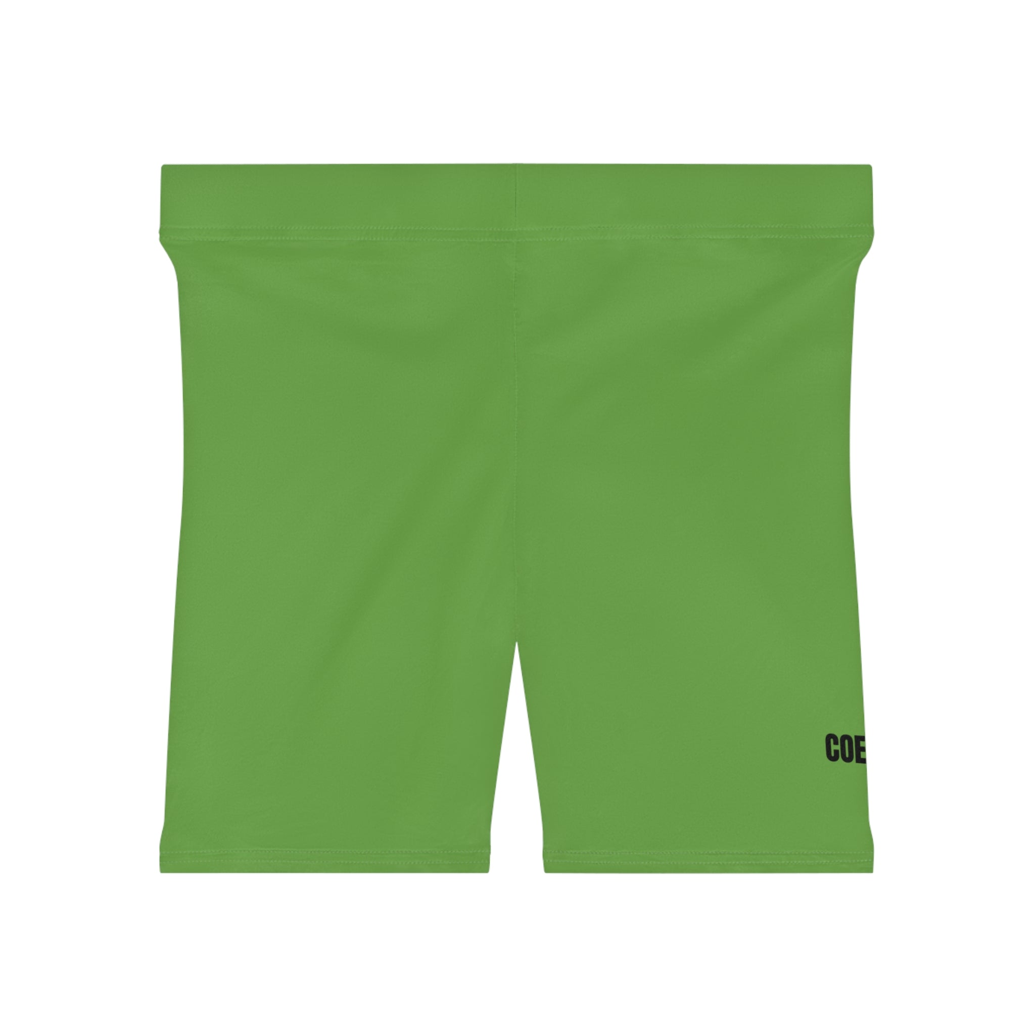 Green Women's Yoga Shorts