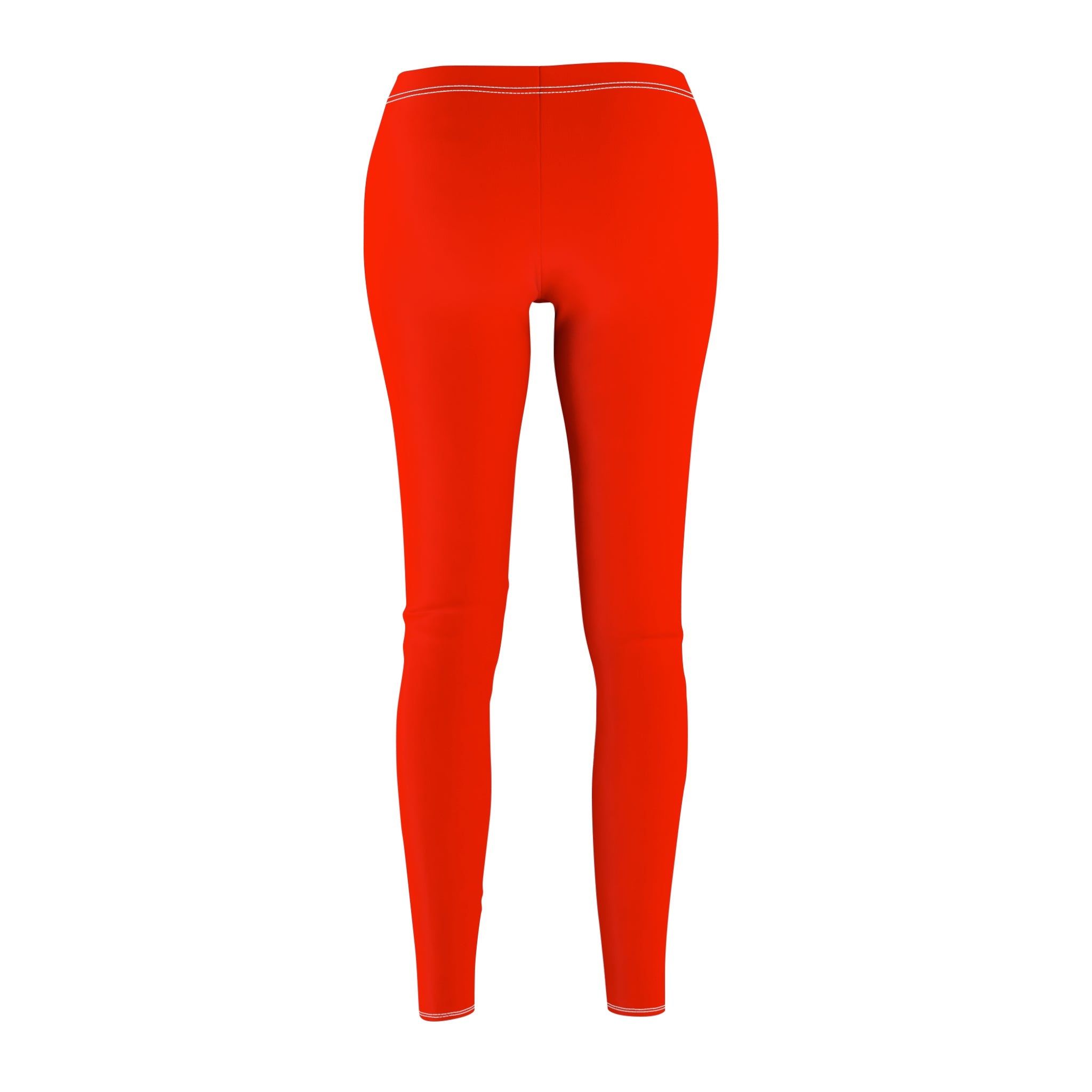 Fiery Red Women’s Brushed Suede Leggings