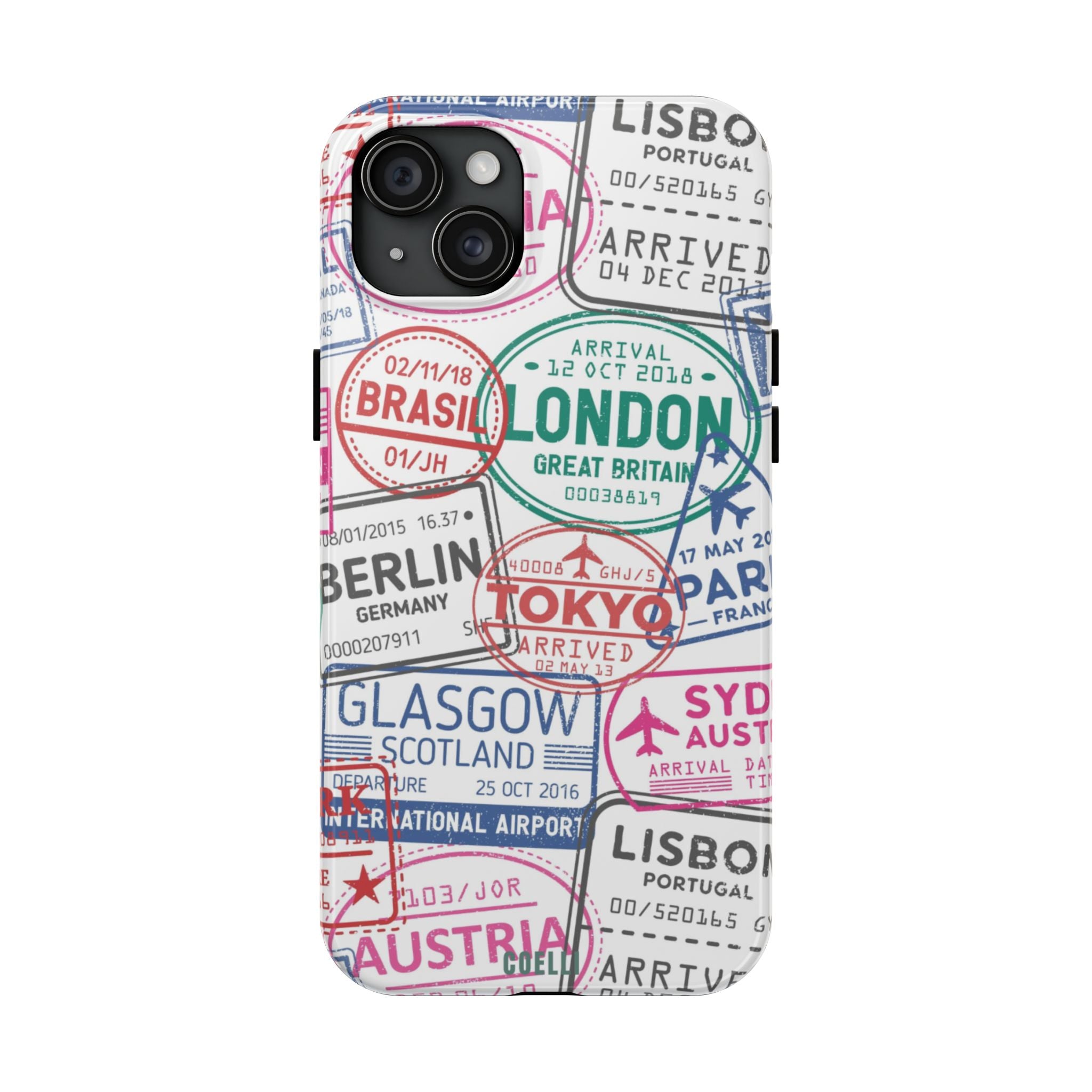 World Travel Tough Phone Case| iPhone & Galaxy Models