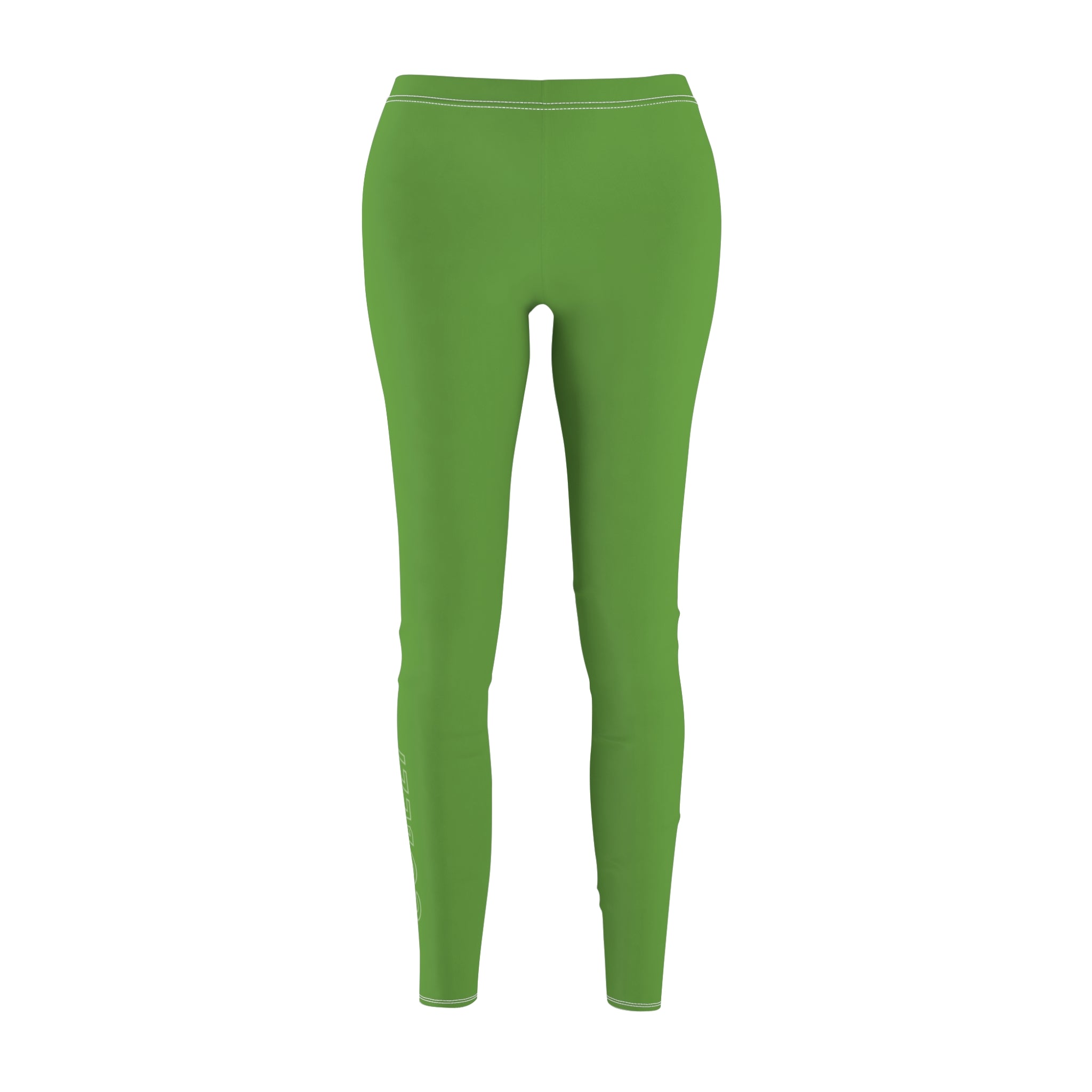 Green Women’s Brushed Suede Leggings