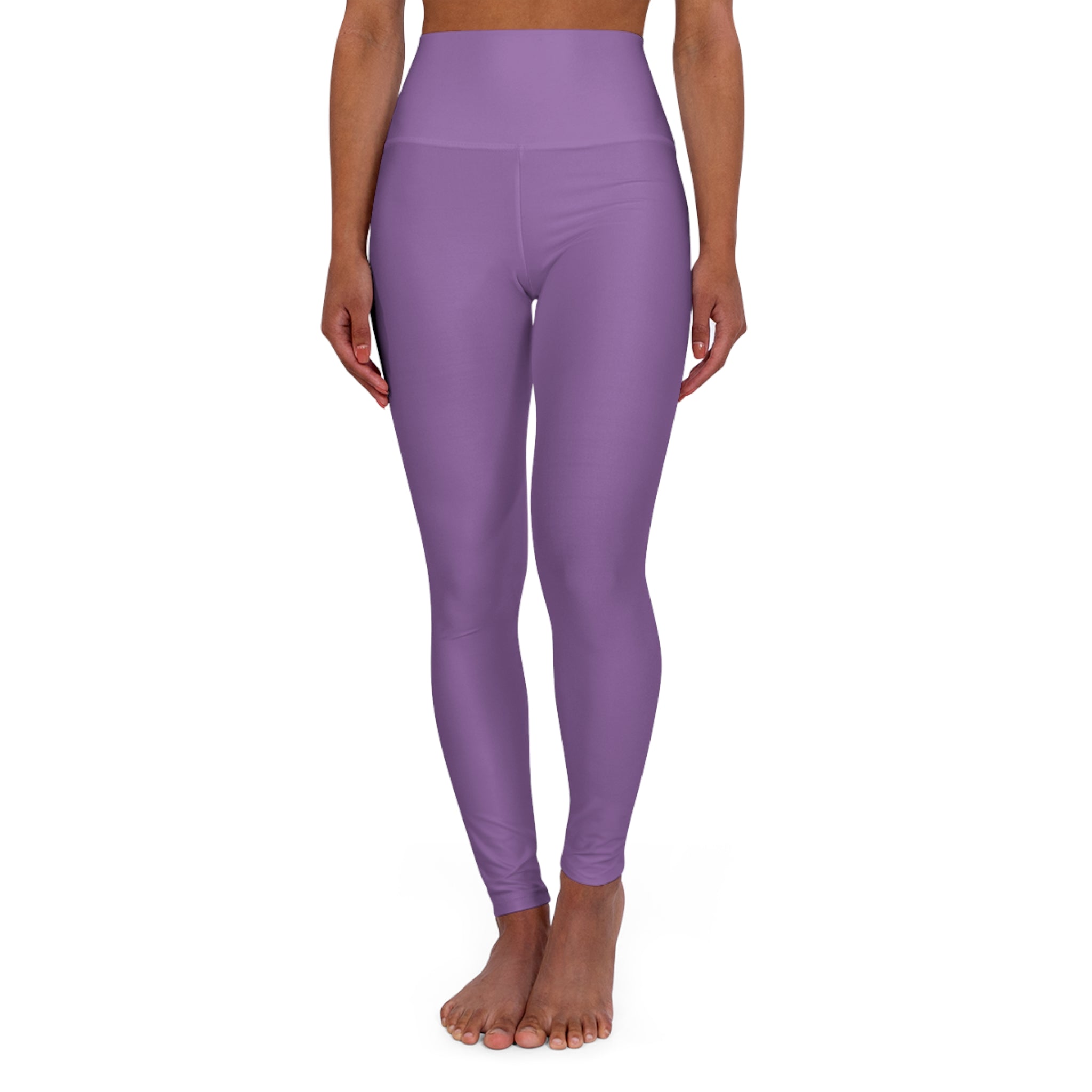 Light Violet Women’s Fashion High Waisted Leggings