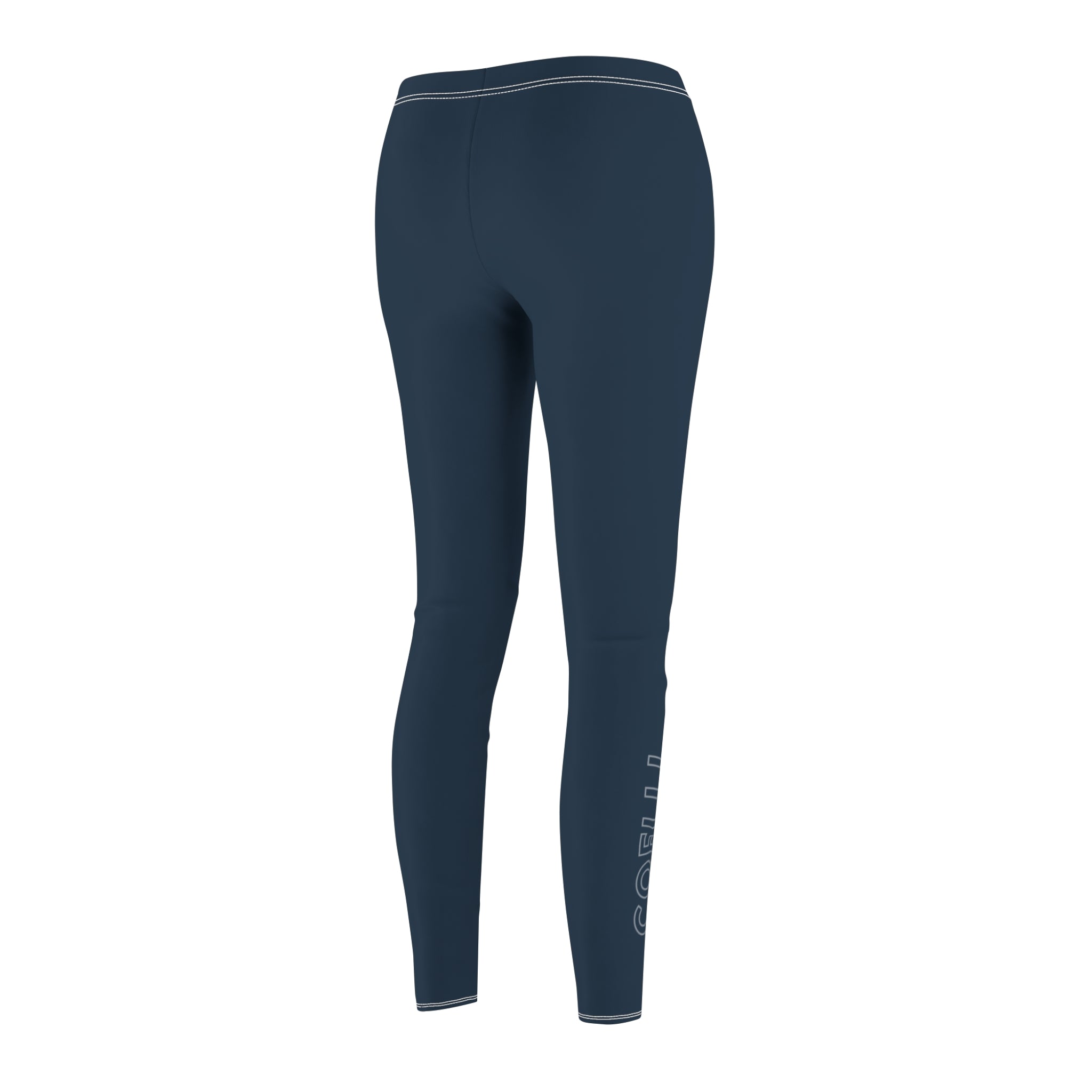Midnight Blue Women’s Brushed Suede Leggings