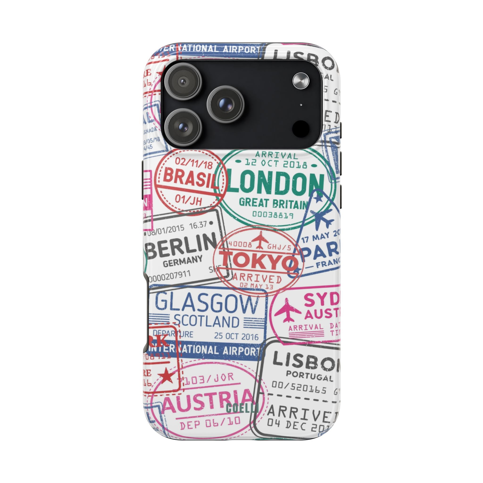 World Travel Tough Phone Case| iPhone & Galaxy Models