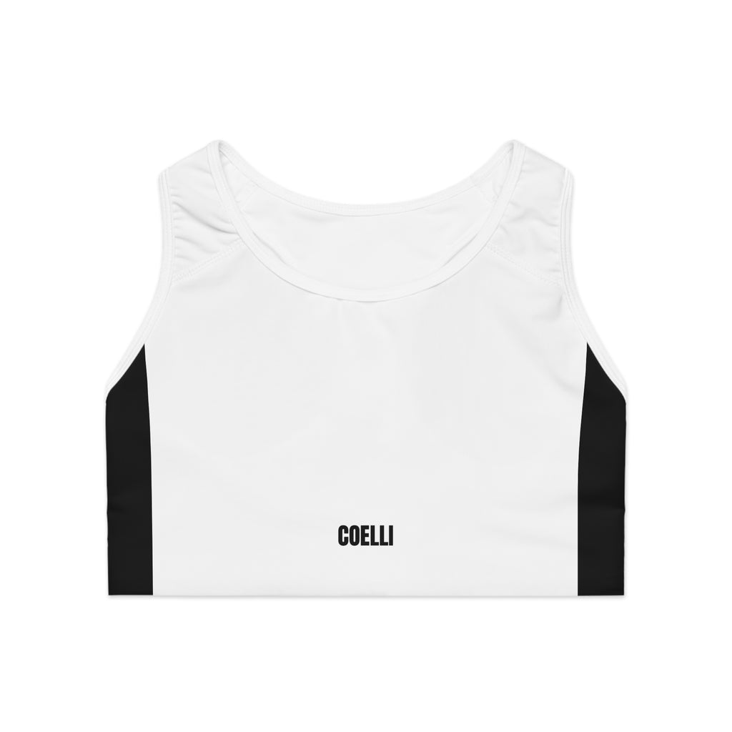 Black and White Women’s Activewear Top