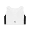 Black and White Women’s Activewear Top