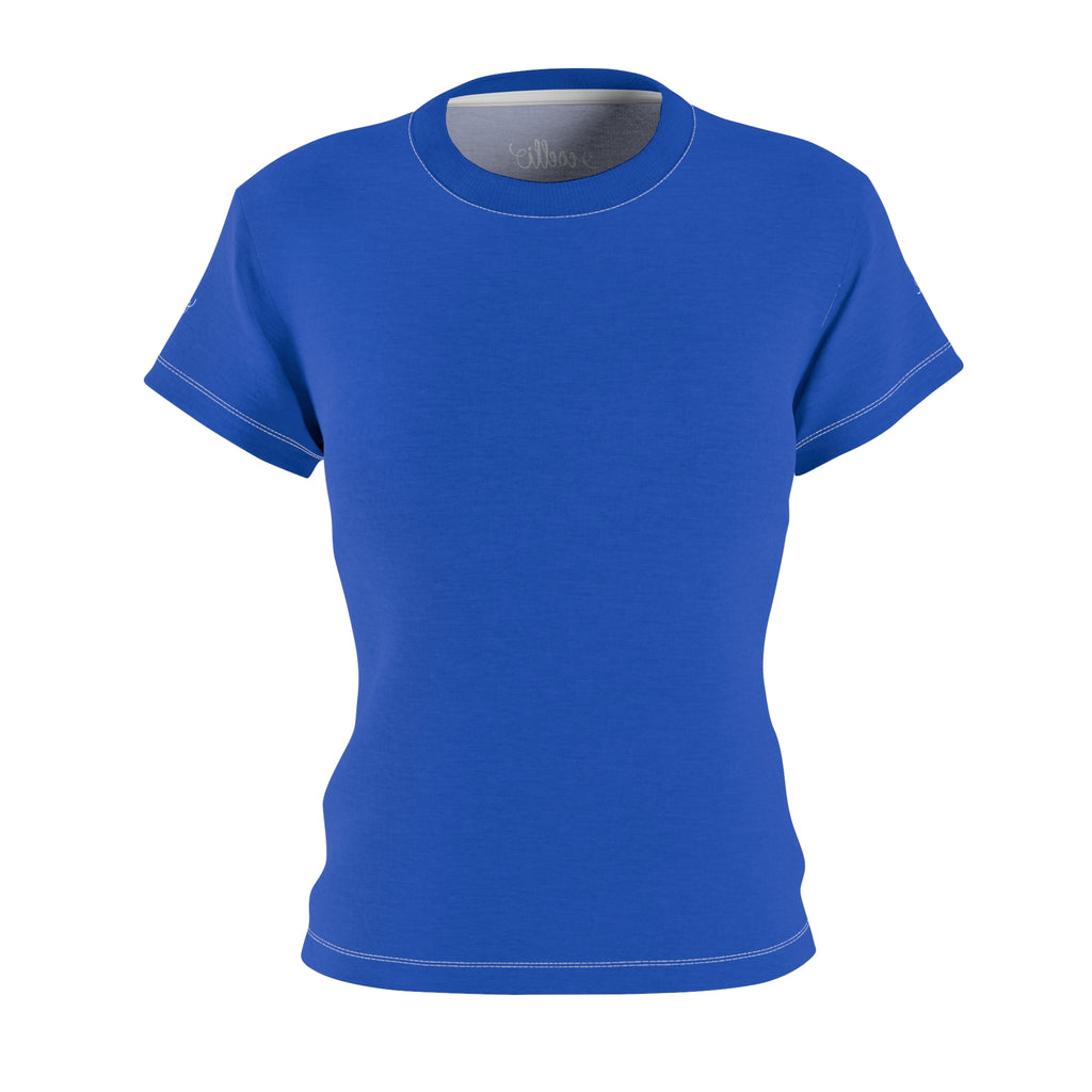 Sapphire Blue Women's Fitted Tee