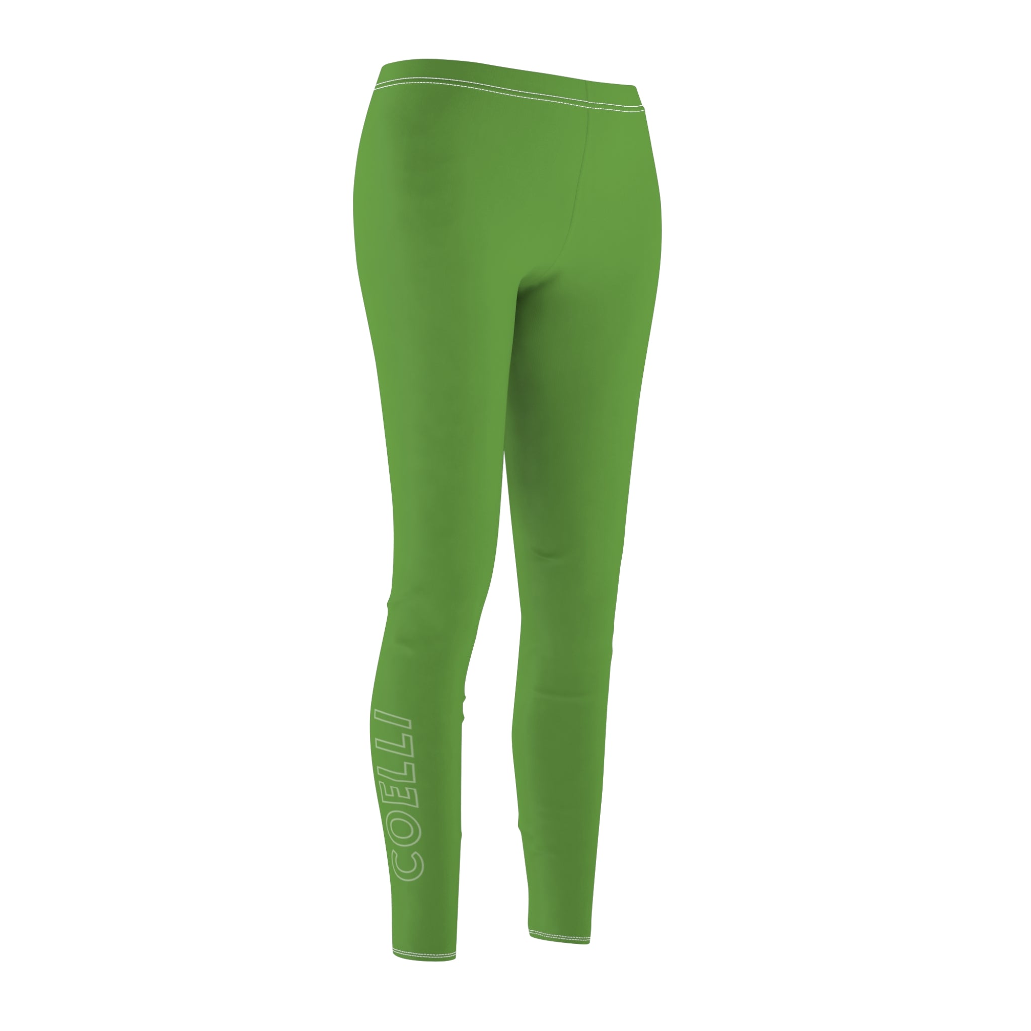 Green Women’s Brushed Suede Leggings