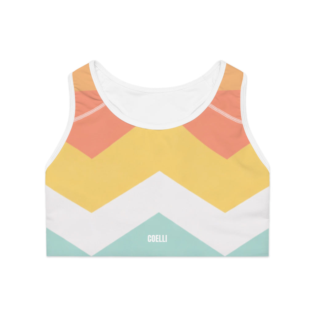 Pastel Chevron Women’s Activewear Top