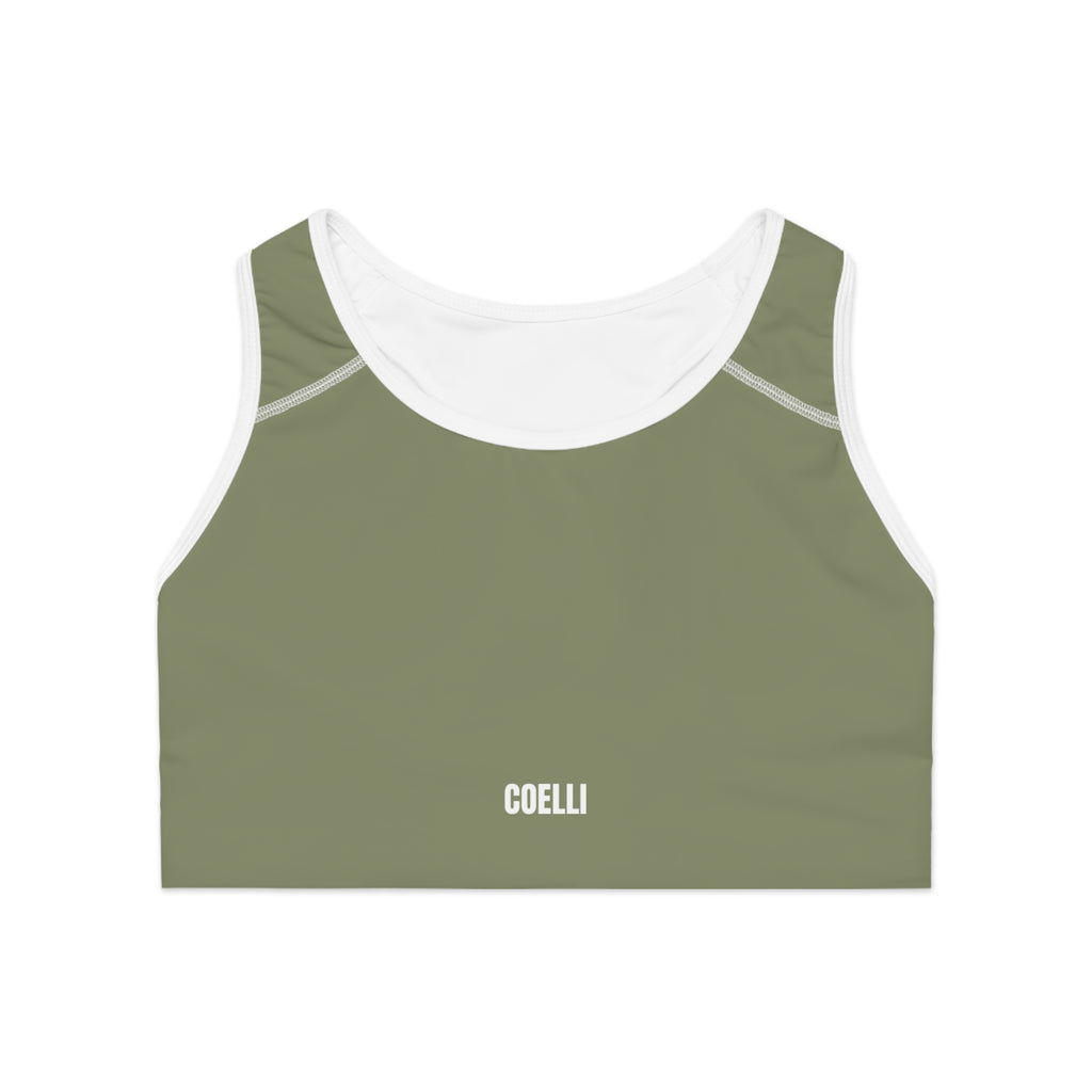 Army Green Women’s Activewear Top