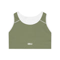 Army Green Women’s Activewear Top
