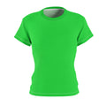 Neon Green Women's Essential Solid Tee