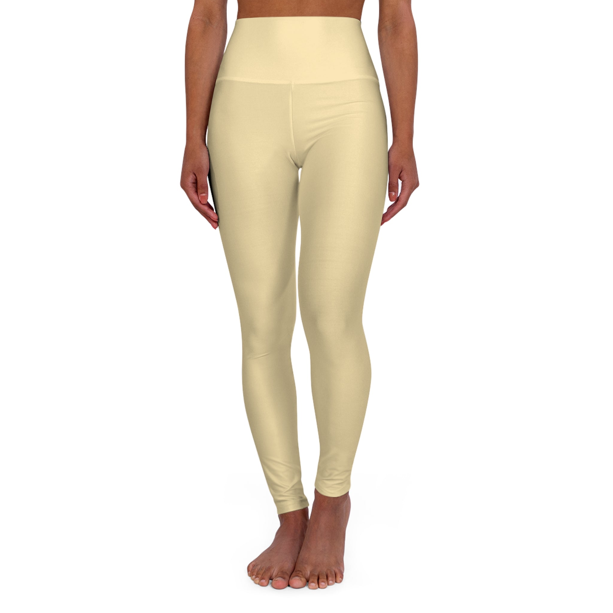 Golden Glam Women’s Fashion High Waisted Leggings