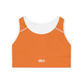 Orange Citrus Burst Women’s Activewear Top