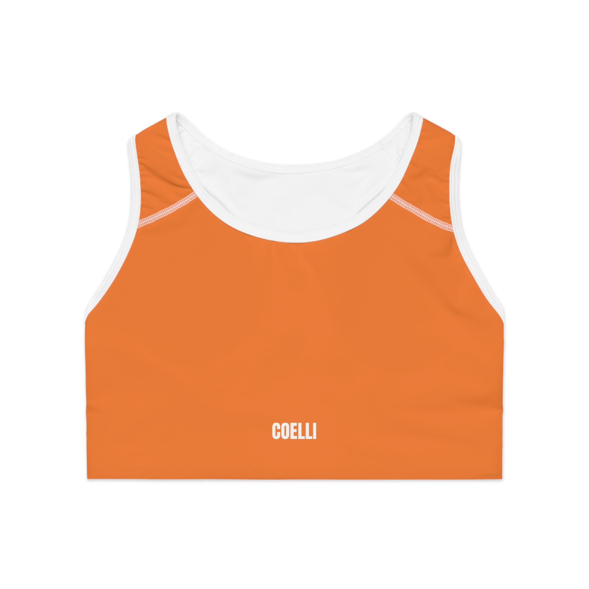 Orange Citrus Burst Women’s Activewear Top