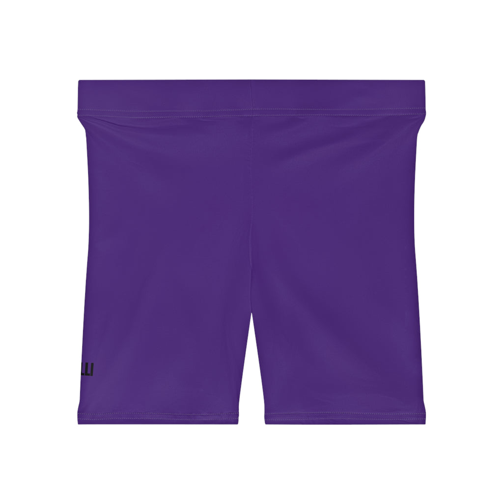 Purple Women's Yoga Shorts