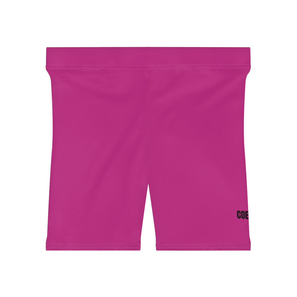 Pink Women's Biker Shorts