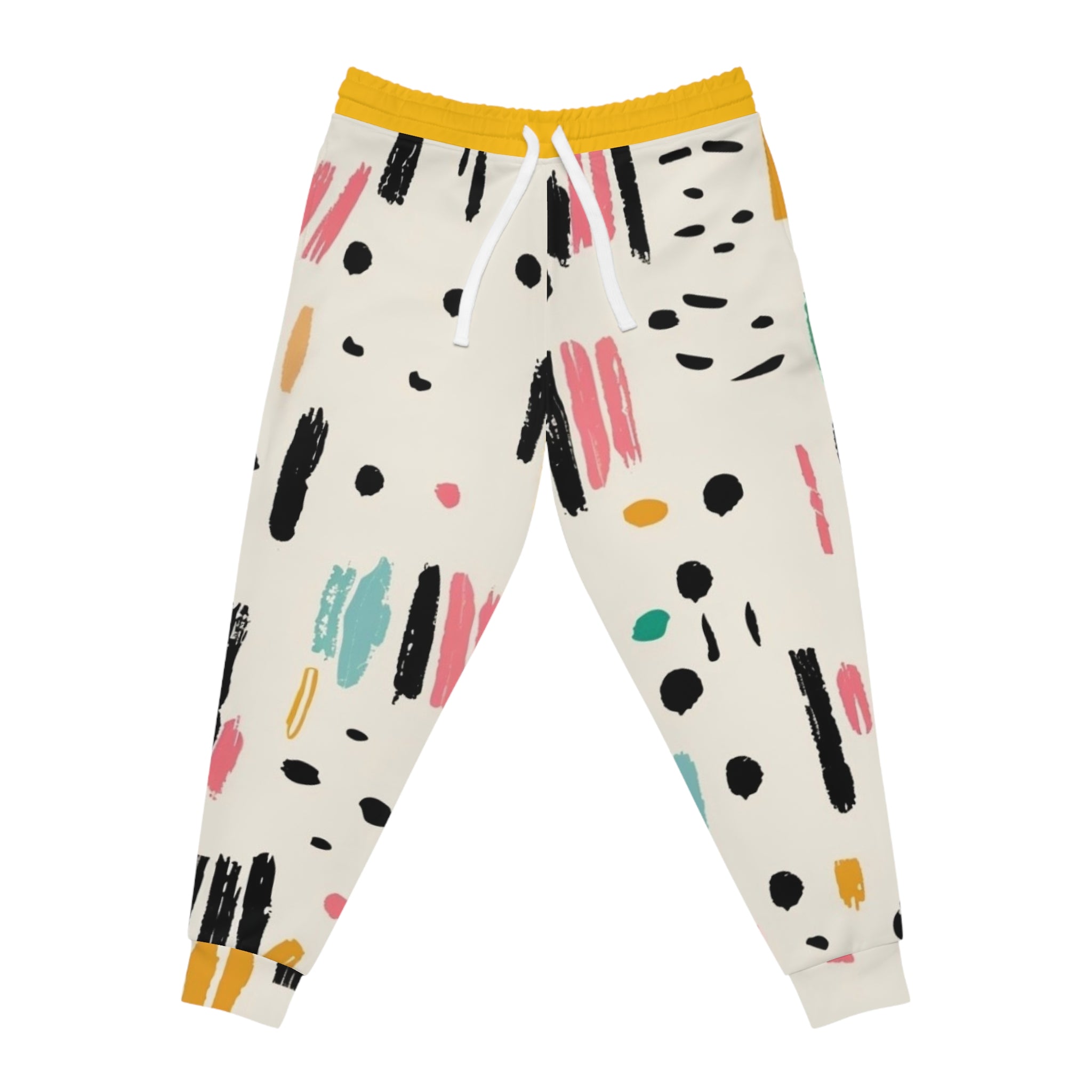 Abstract Brushstroke Women’s Joggers Sweatpants