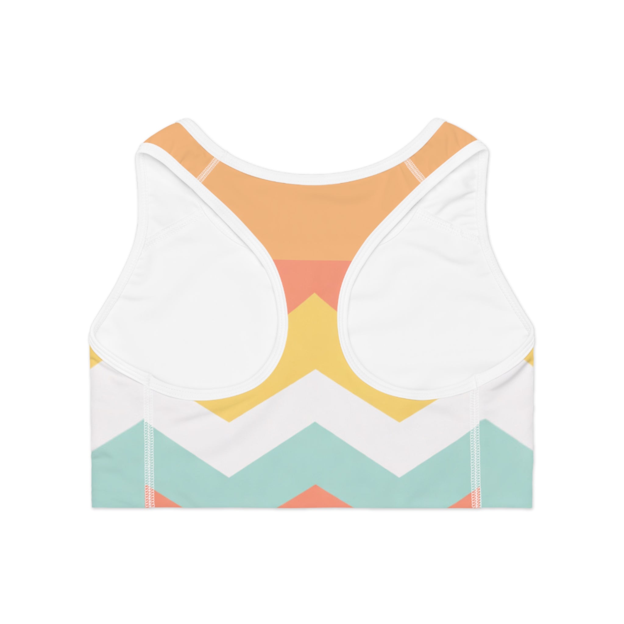 Pastel Chevron Women’s Activewear Top