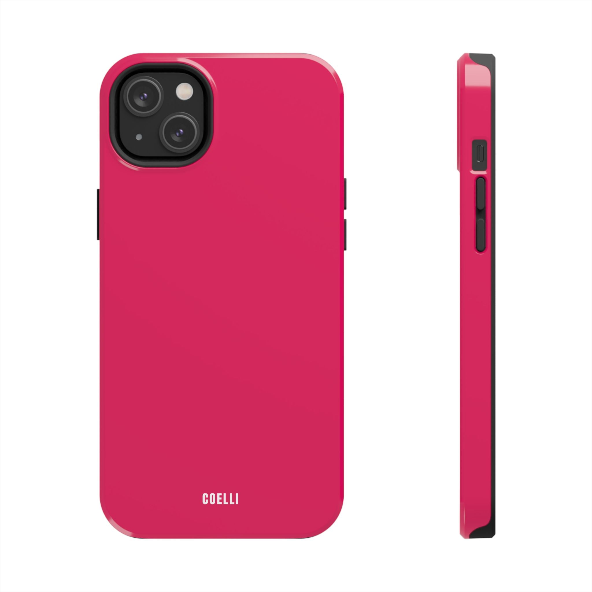 Frosted Raspberry Tough Phone Case | iPhone & Galaxy Models