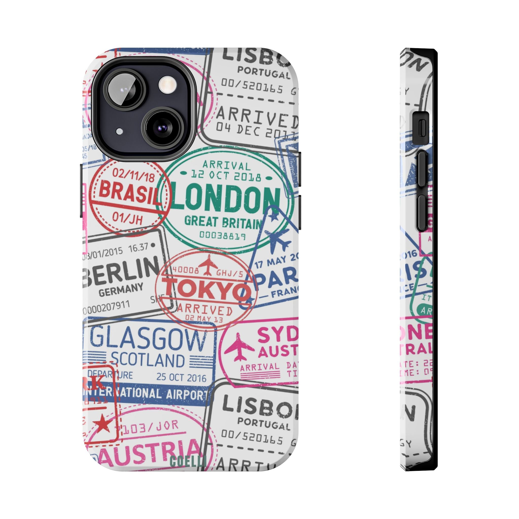 World Travel Tough Phone Case| iPhone & Galaxy Models