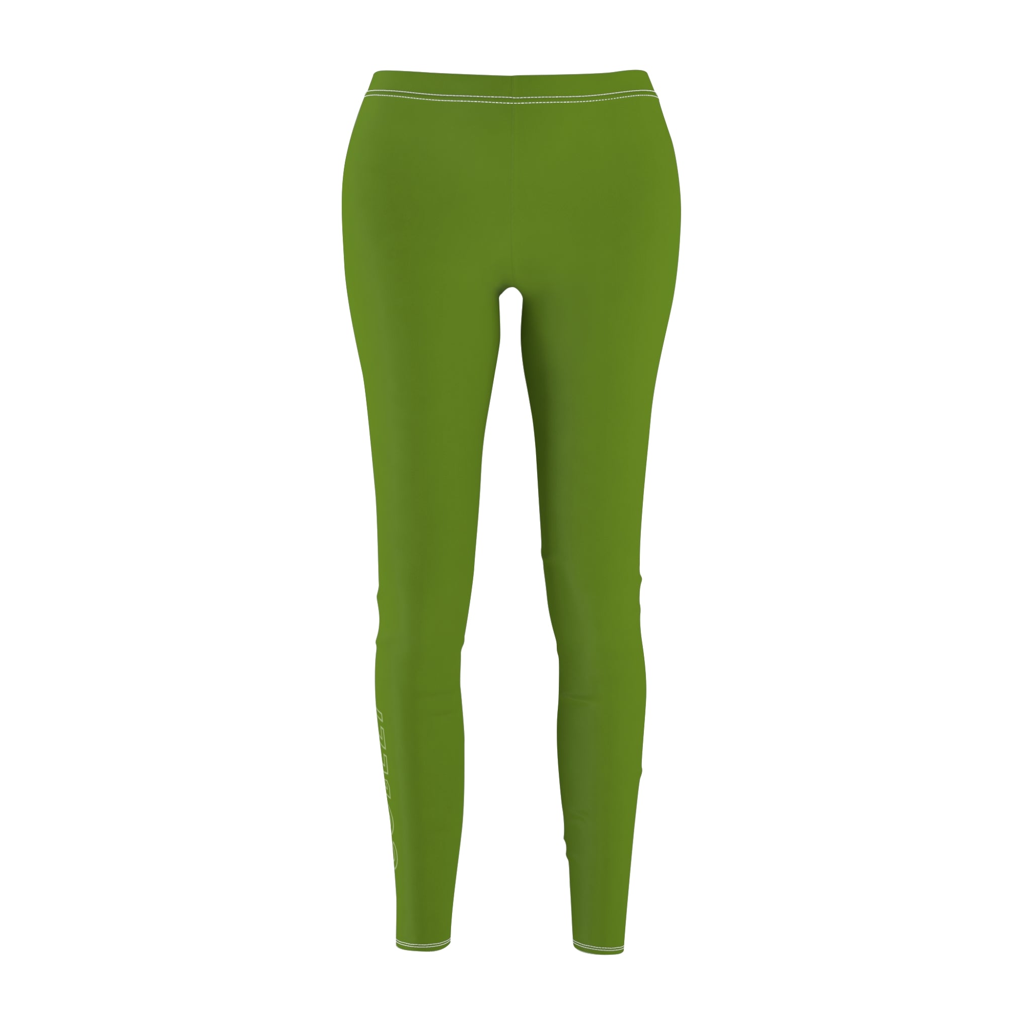 Olive Drab Women’s Brushed Suede Leggings