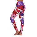 Floral Burst Women’s High Waisted Leggings