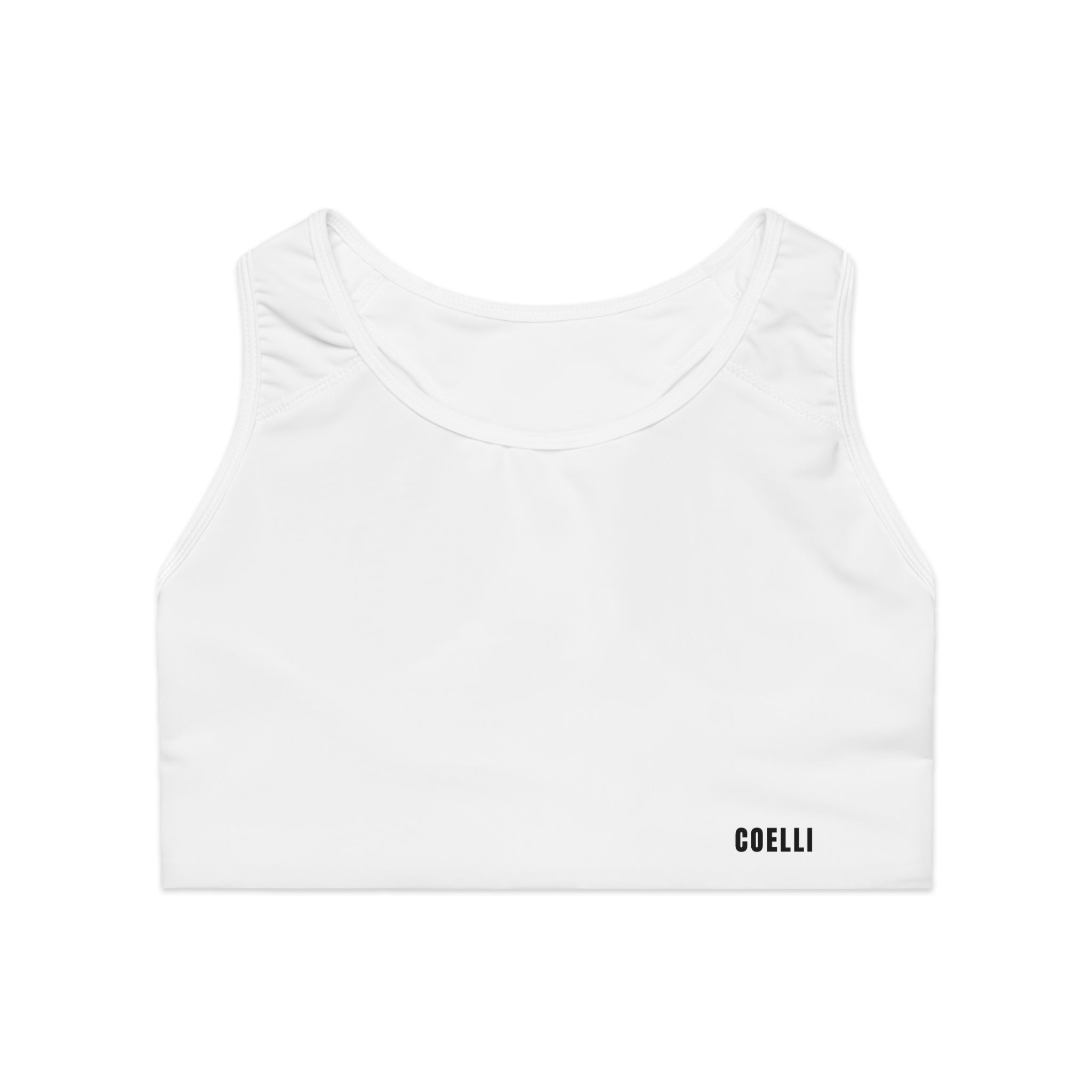 White Activewear Women's Top