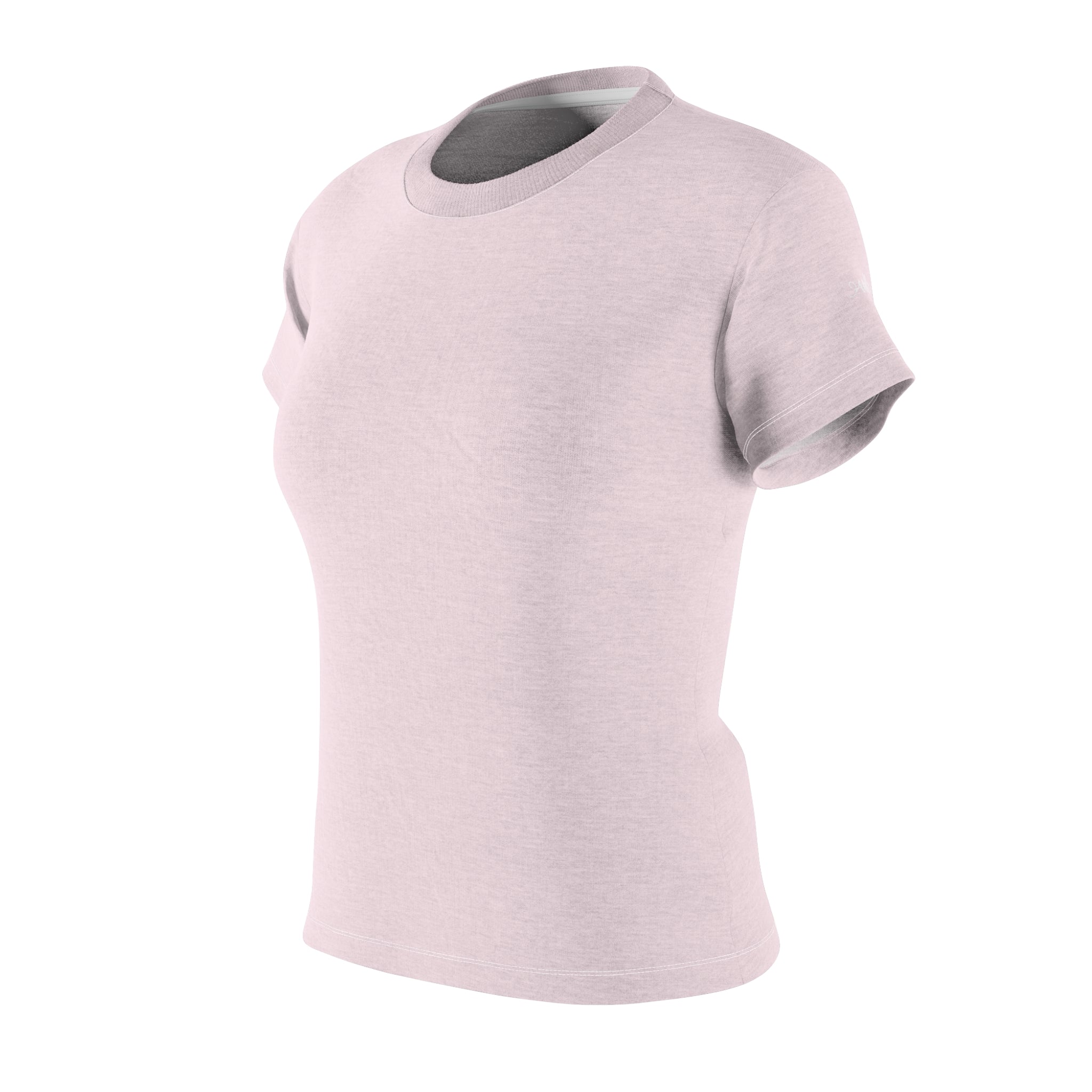 Frosted Pink Women's Fitted Tee