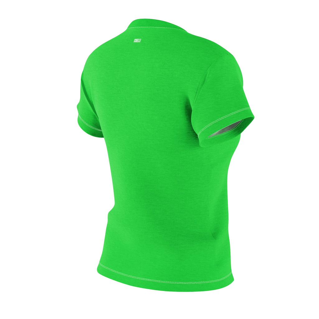Neon Green Women's Essential Solid Tee