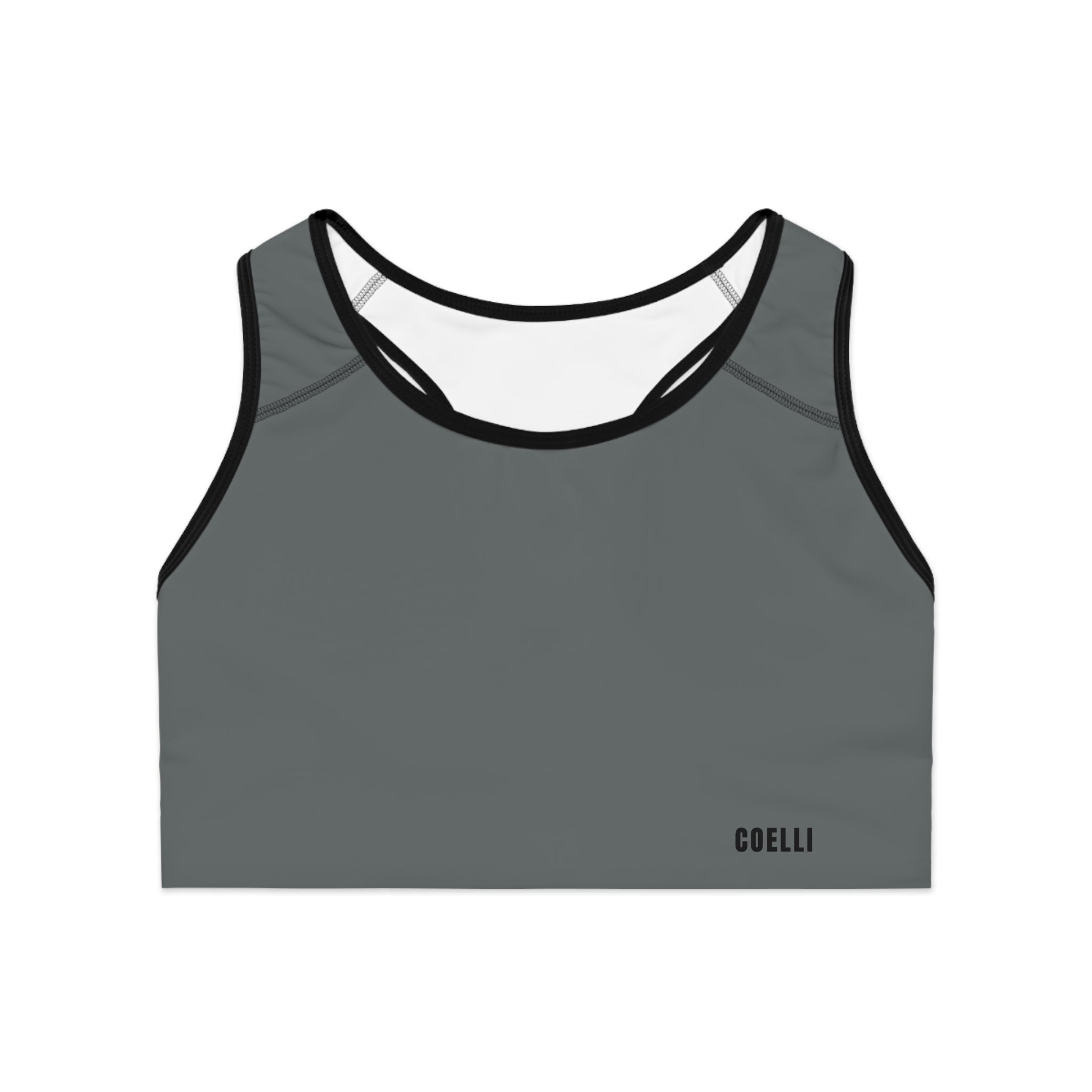 Dark Gray Women’s Activewear Top