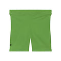 Green Women's Yoga Shorts