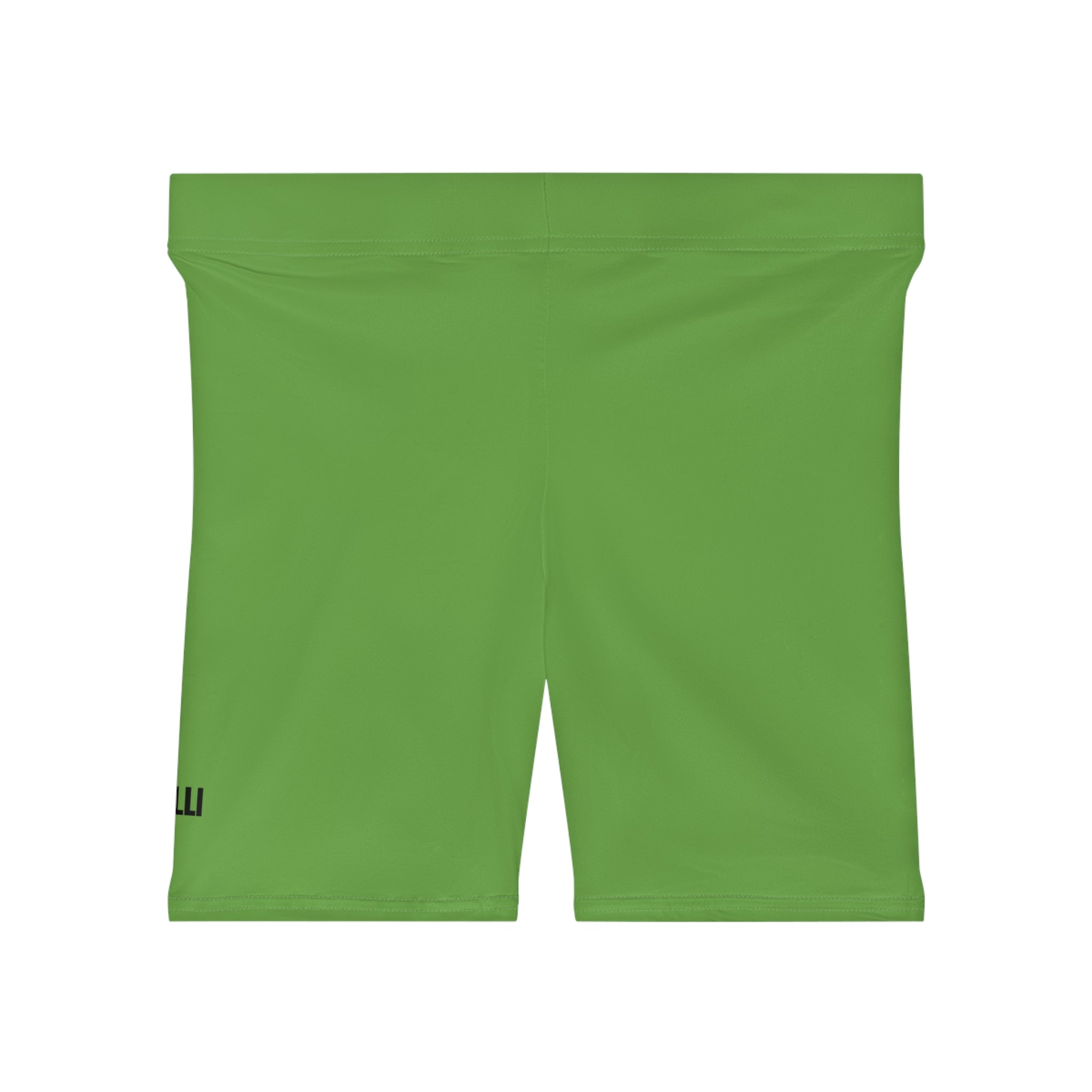 Green Women's Yoga Shorts
