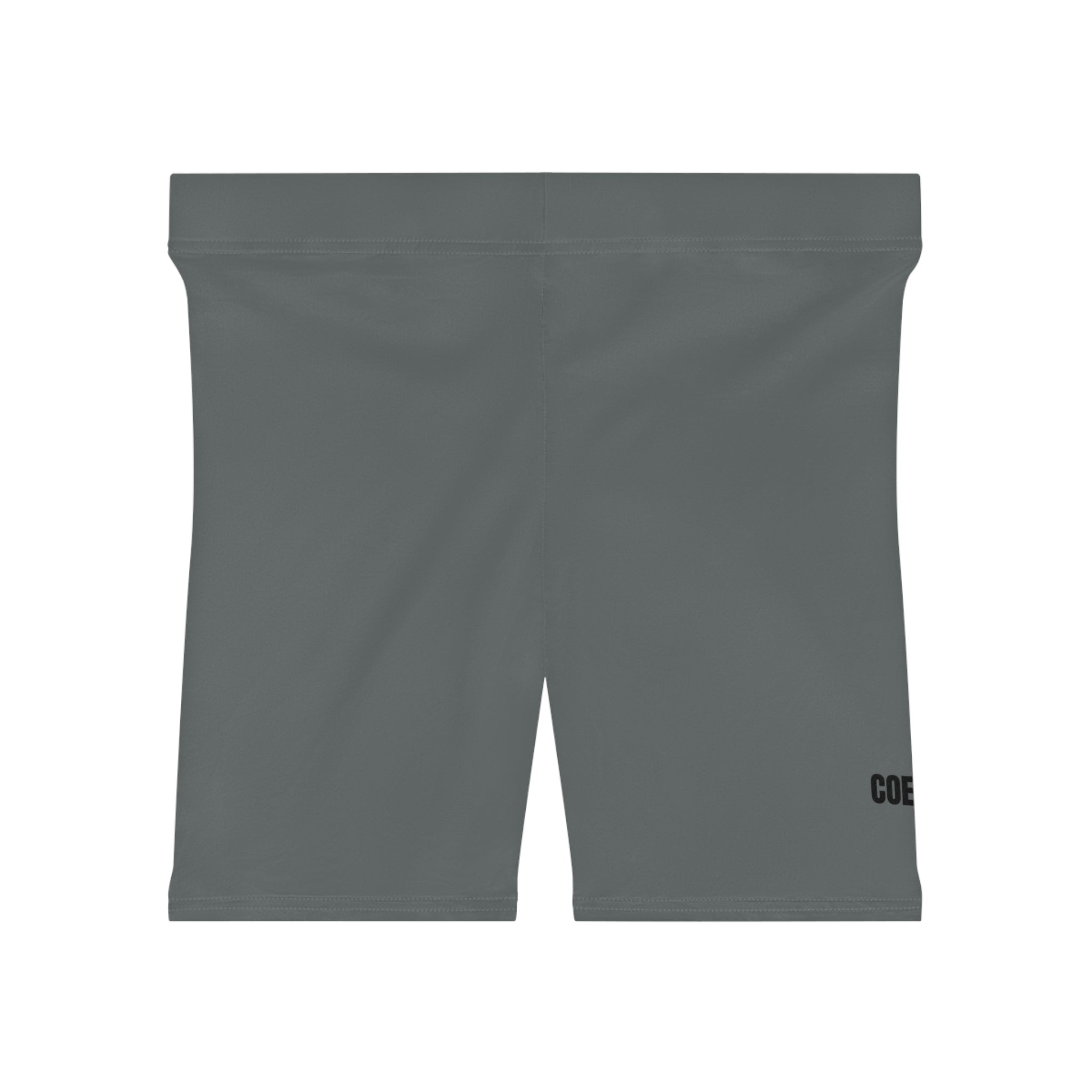 Dark Grey Women's Biker Shorts