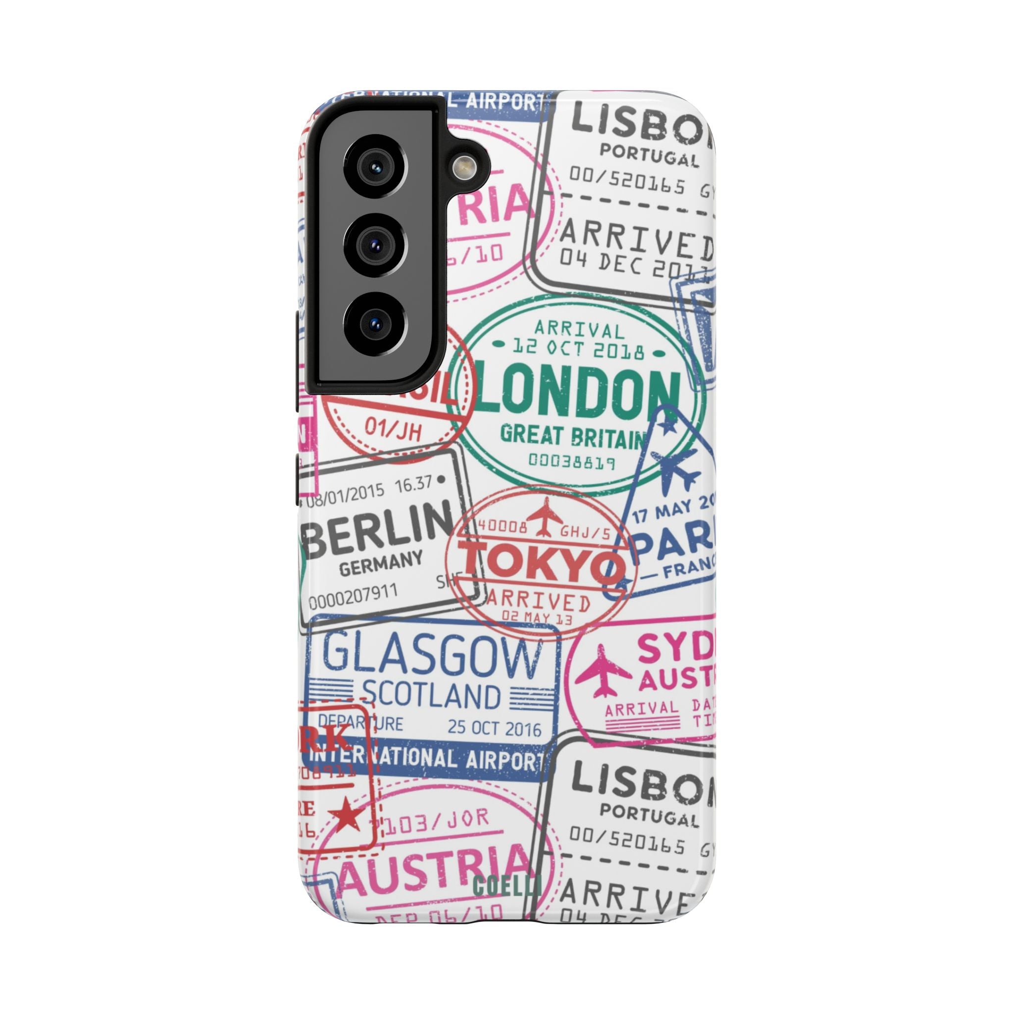 World Travel Tough Phone Case| iPhone & Galaxy Models