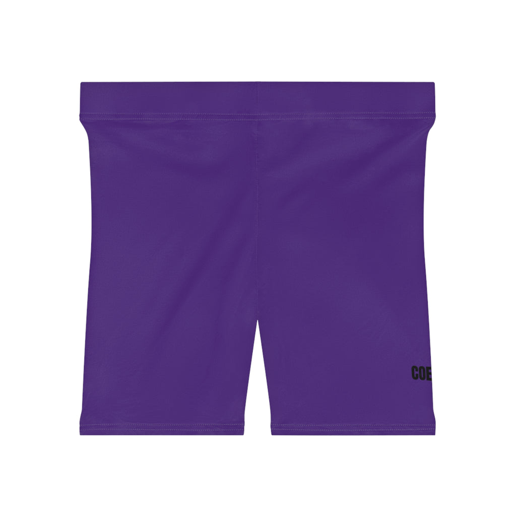 Purple Women's Yoga Shorts