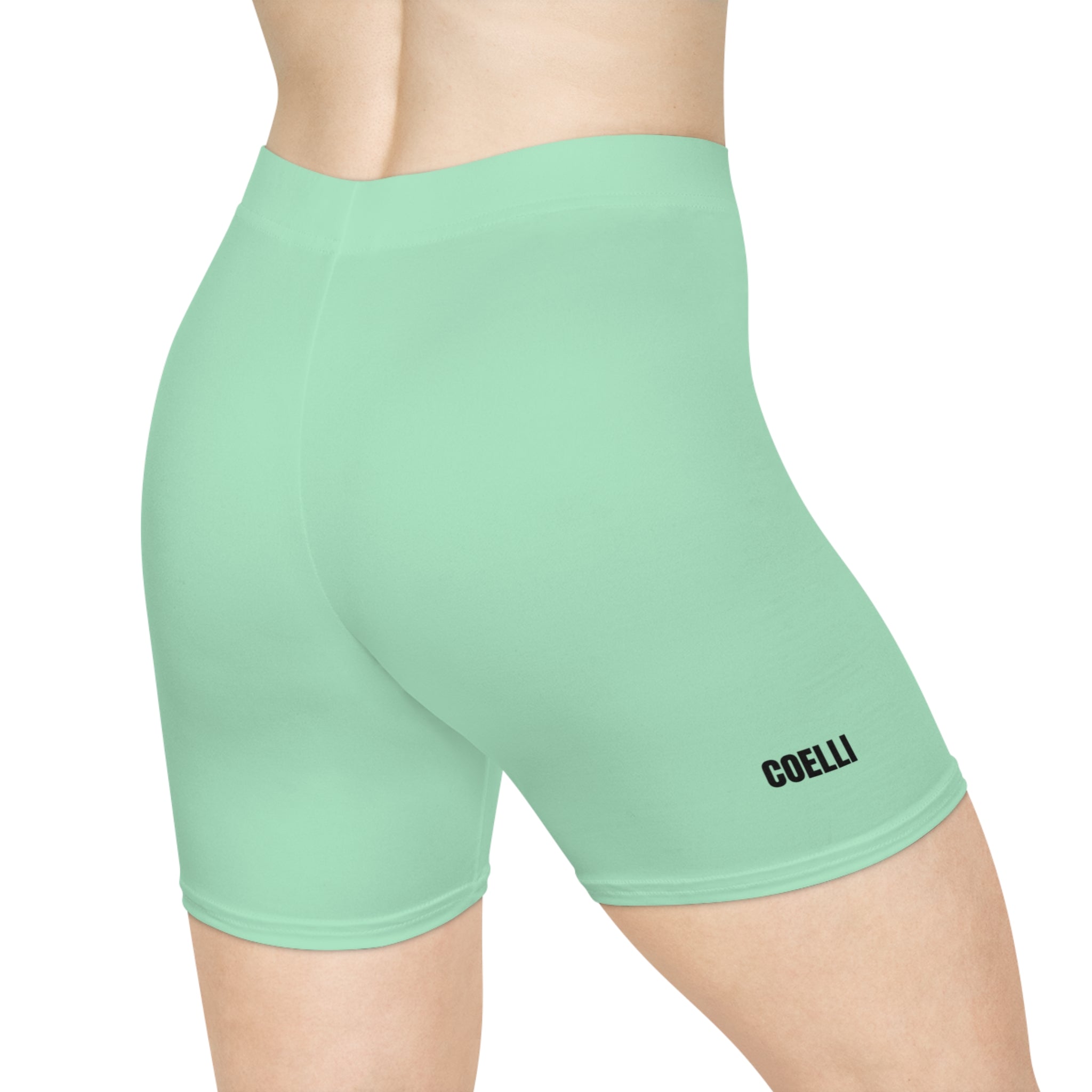 Mint Mirage Women's Biker Shorts
