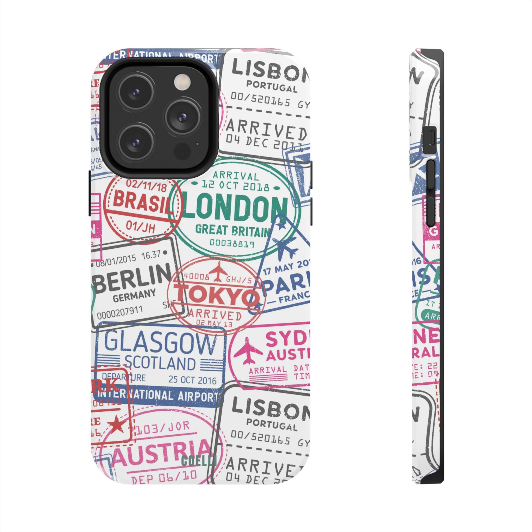 World Travel Tough Phone Case| iPhone & Galaxy Models