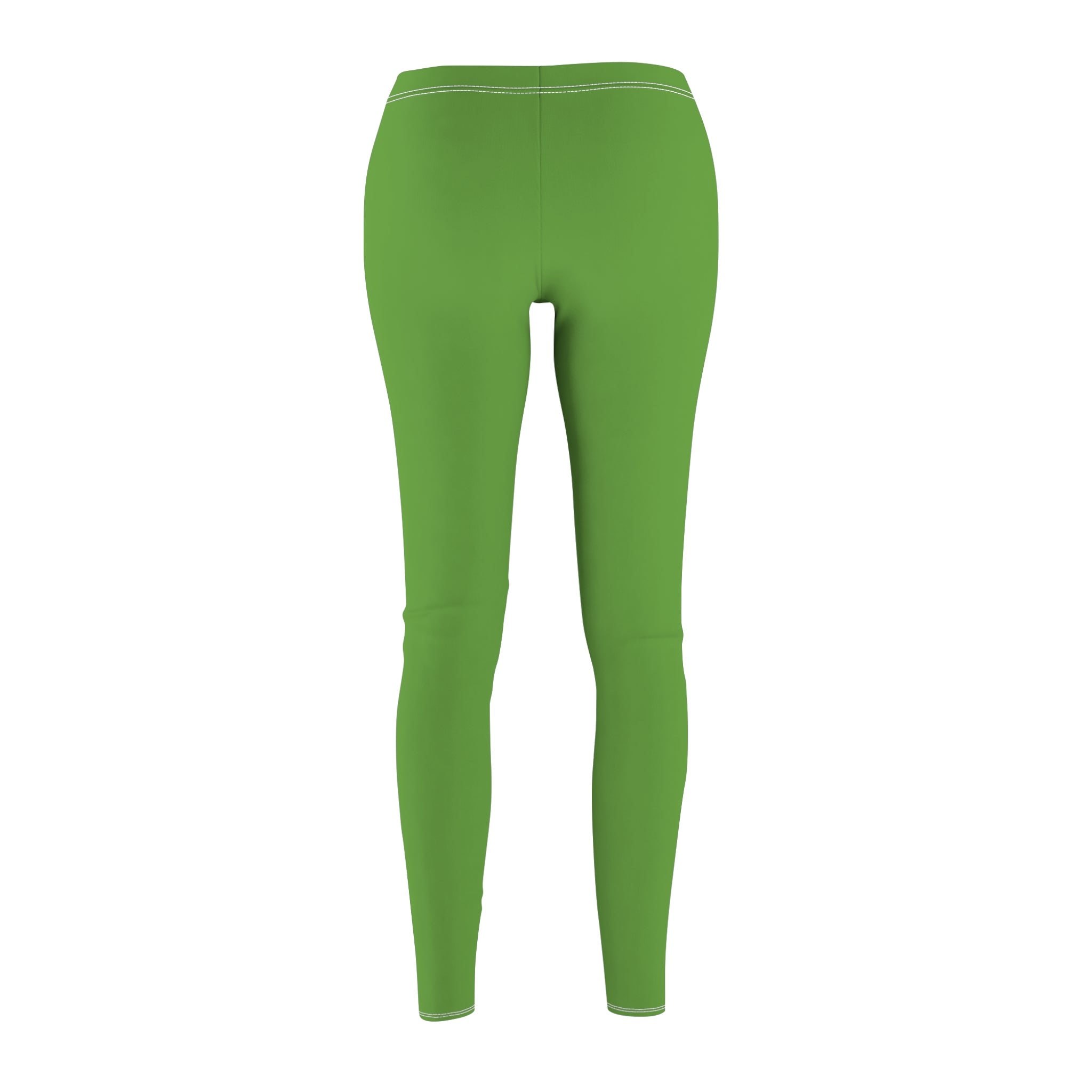 Green Women’s Brushed Suede Leggings