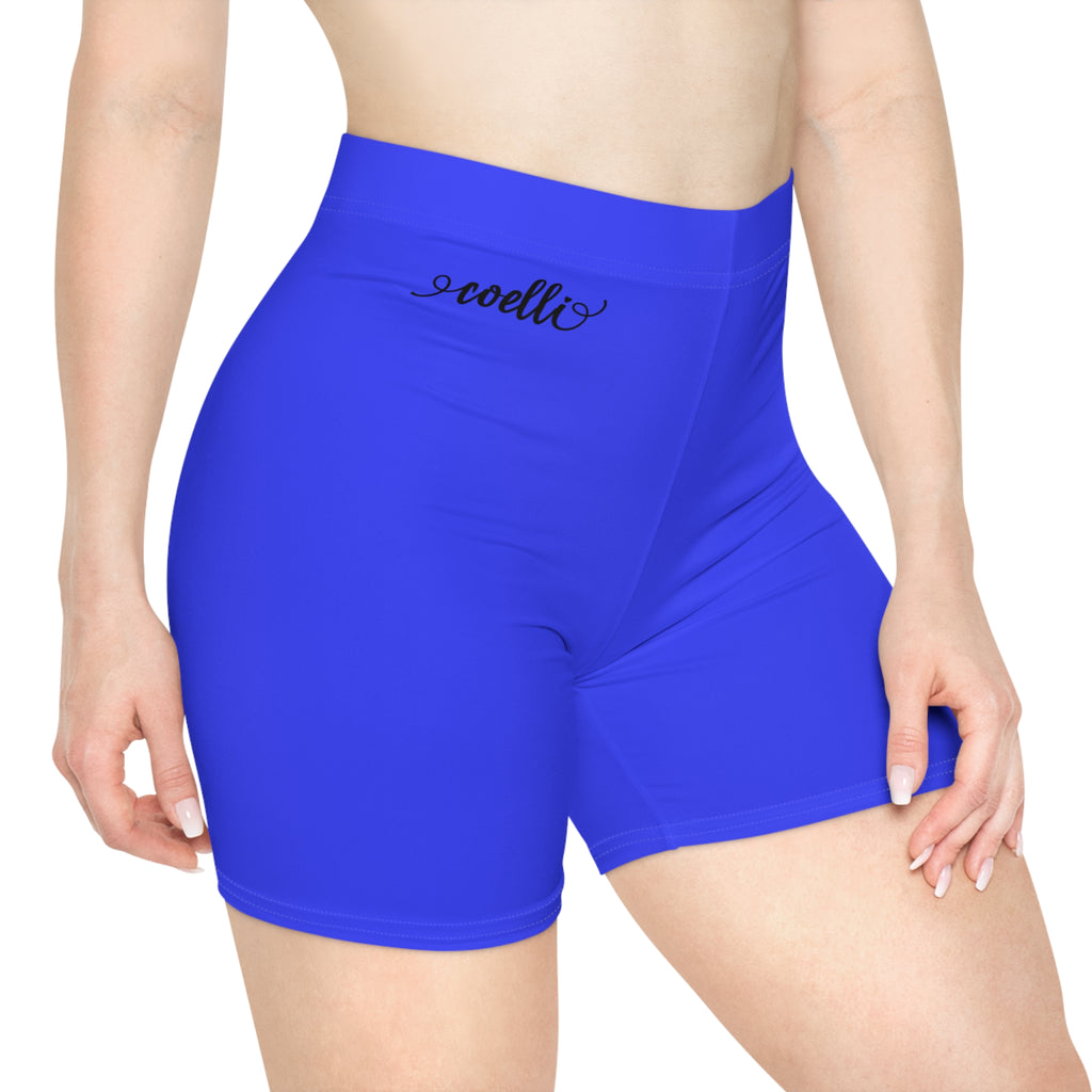 Pure Fit Blueberry Women's Biker Shorts