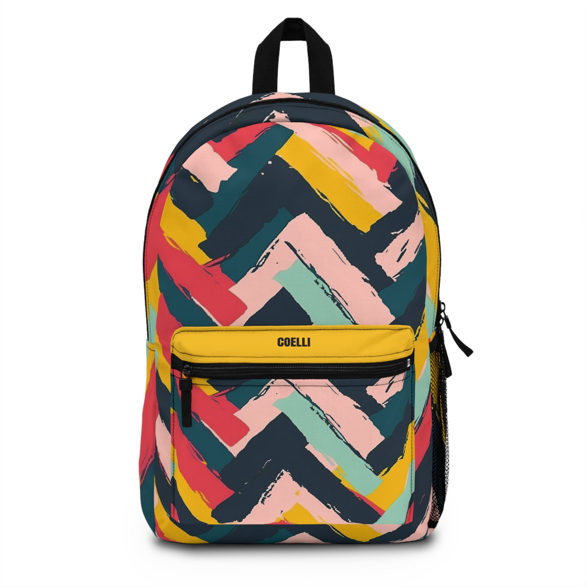 Brushstroke Chevron Backpack