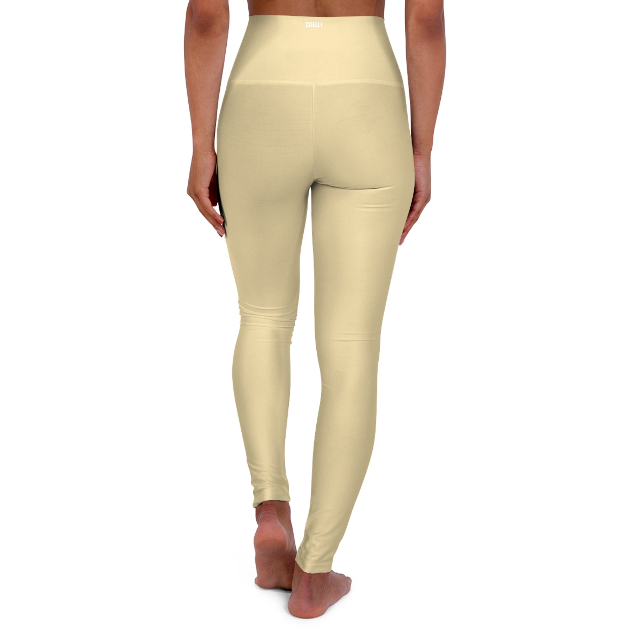 Golden Glam Women’s Fashion High Waisted Leggings