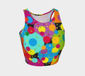 Color Dots Women’s Crop Top